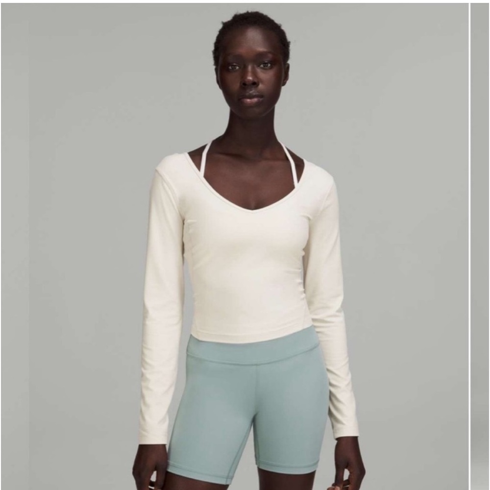 Lululemon long sleeve align top in opal